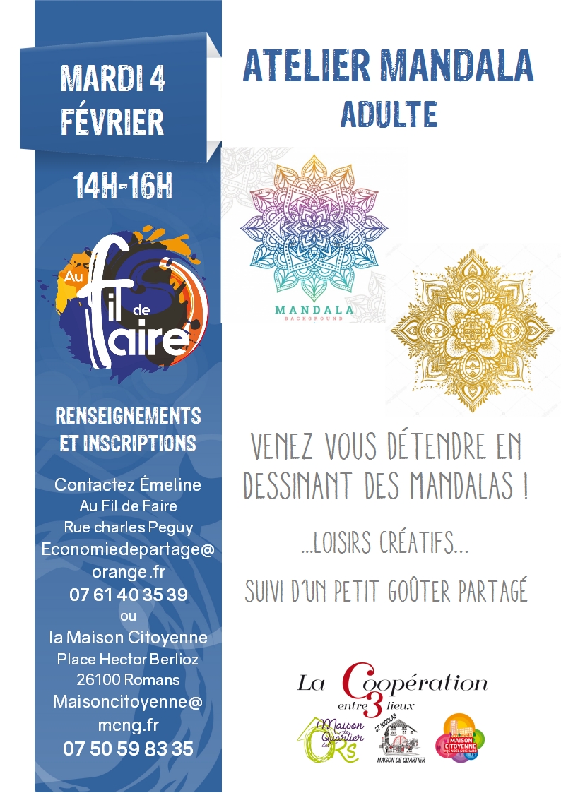 202002 affiche atelier mandala adulte