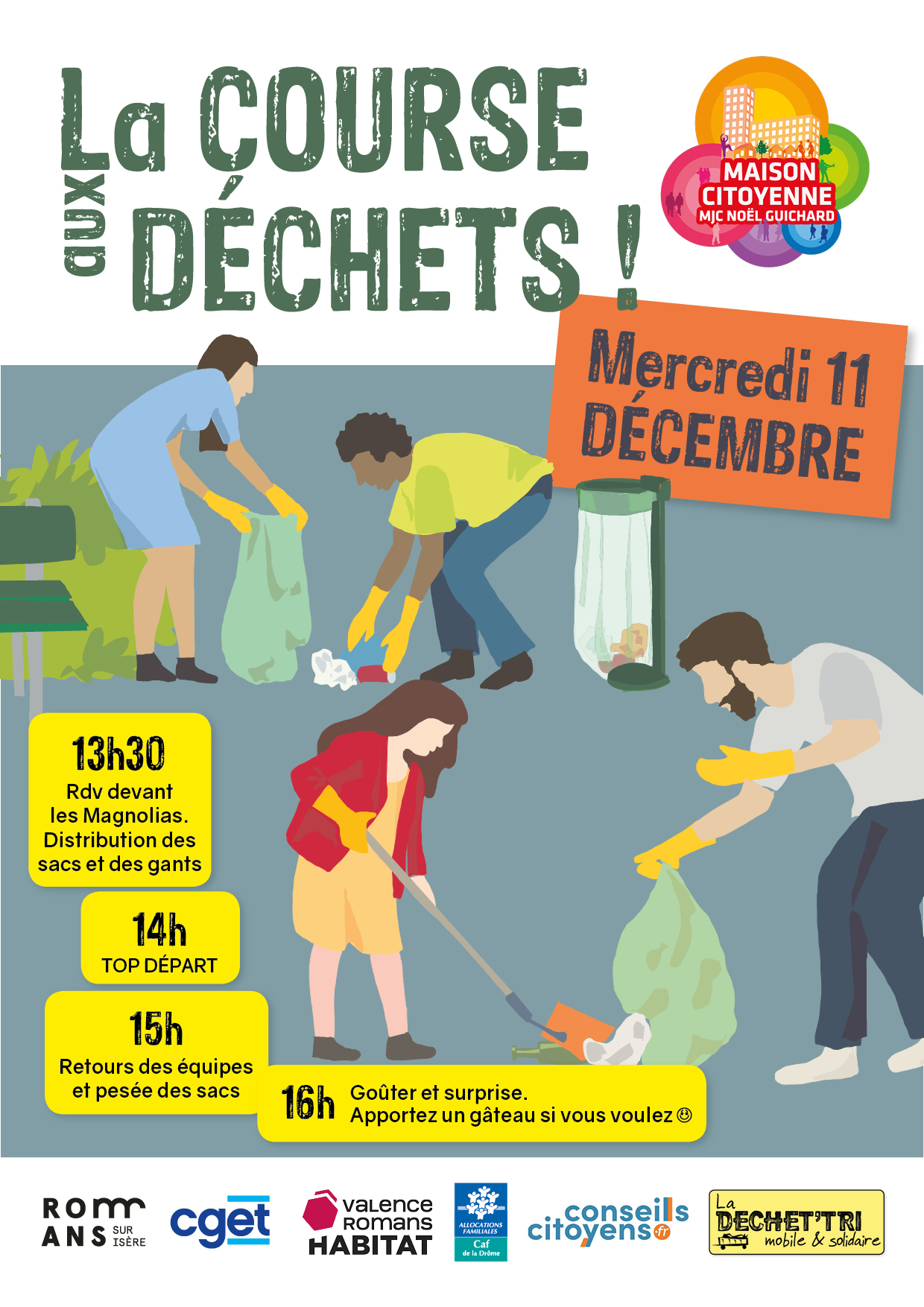 course aux dechets web