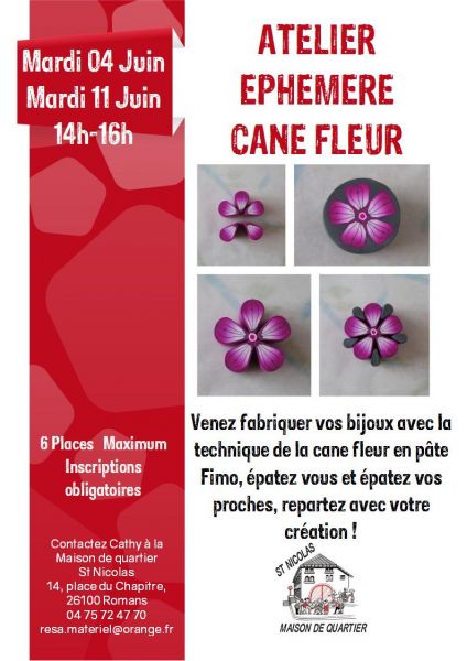 affiche cane fleur 04 et 11 Juin