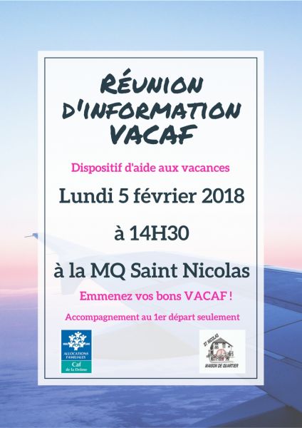 réunion vacaf