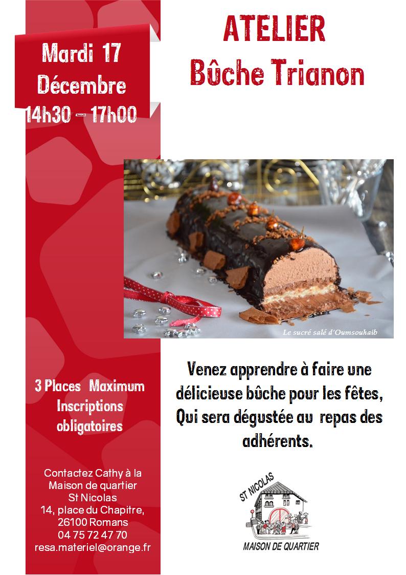 affiche Bûche 17 Déc