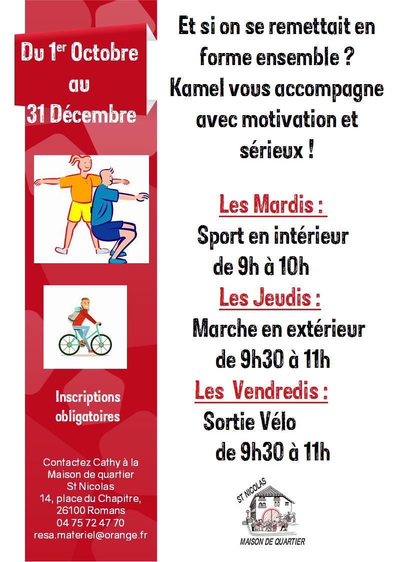 affiche PROGRAMME SPORT